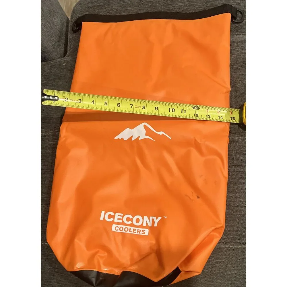 IceCony Cooler Backpack 30 Cans Lightweight Insulated Leak Orange - READ‎